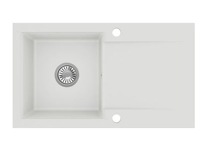 Évier de cuisine en granit - Luna 76 - 76 x 44 cm
