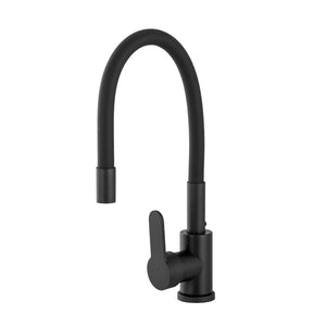Robinet de cuisine Flow Flex pour évier - Noir mat