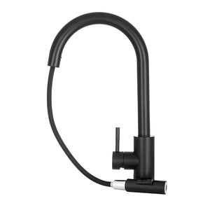 Robinet de cuisine Julia - Noir mat