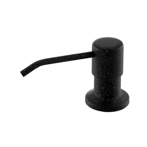 Distributeur à évier pour savon liquide - 300 ml - Noir tacheté