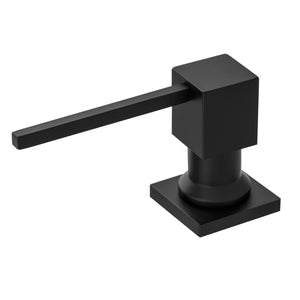 Distributeur d'évier pour savon liquide - 300 ml - Noir