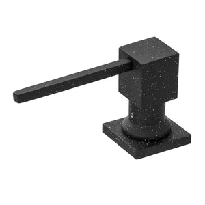 Distributeur d'évier pour savon liquide - 300 ml - Noir tacheté